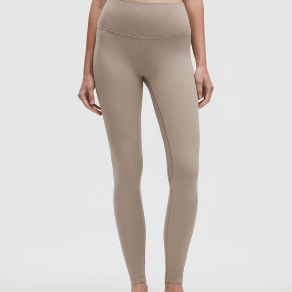BNWT Lululemon Align High-Rise Pant 25" Warm Ash Grey, Size 12 - Picture 2 of 6